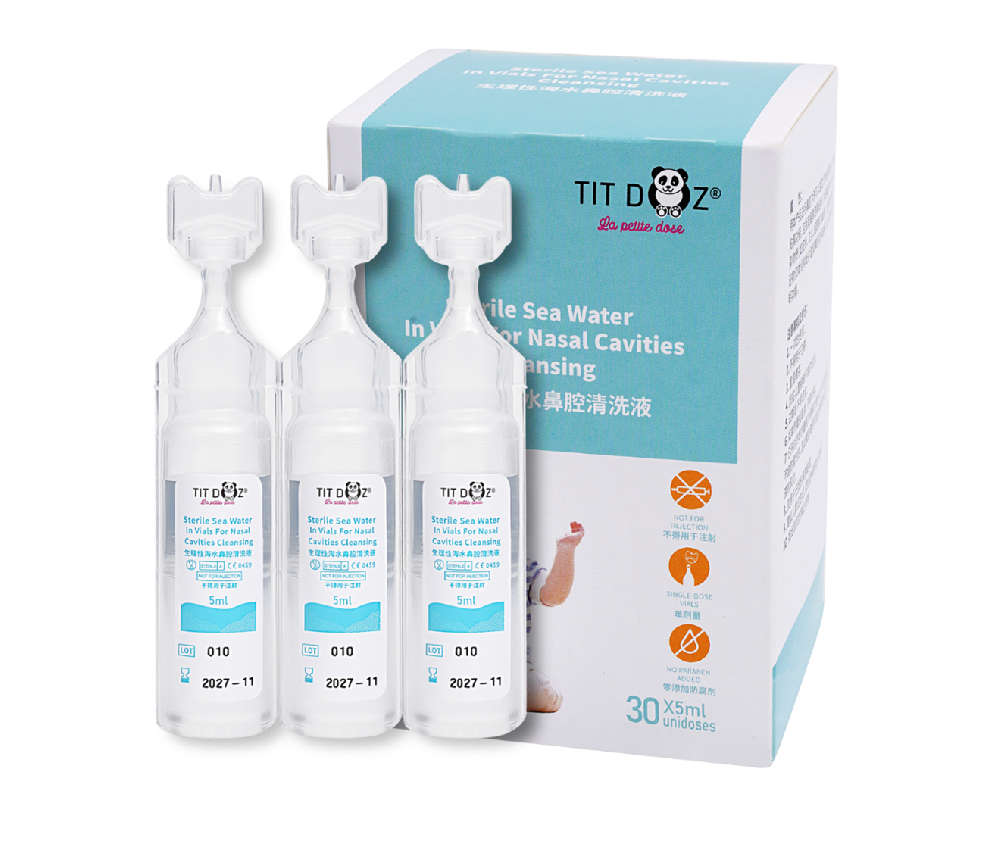 Tit Doz?生理性海水鼻腔清洗液 圣馬洛灣水